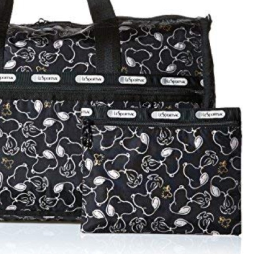 Lesportsac Snoopy Shuffle cosmetic pouch